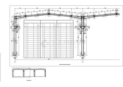 【钢结构施工图】某厂房钢结构施工图_钢结构施工图下载_土木在线